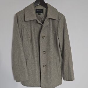 London Fog Men's Tan Pea Coat